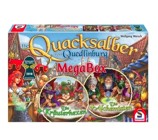 Schmidt Spiele Die Quacksalber von Quedlinburg Mega Box für 35,94€ (statt 48€)