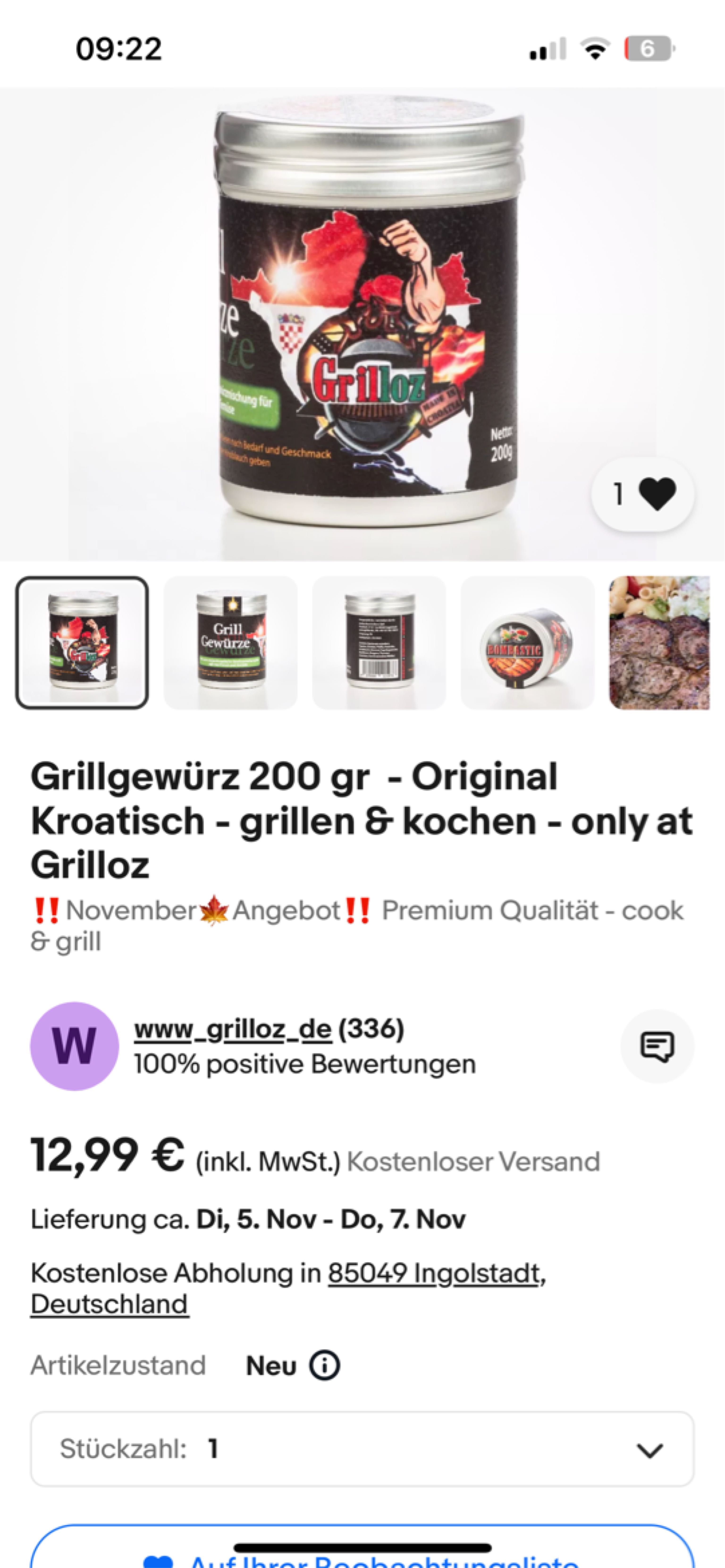 Grillgewürz 200 gr    Original Kroatisch   grillen & kochen   only at Grilloz