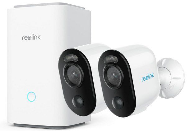 2x Reolink Argus 3E 2k Überwachungskamera + Home Hub für 159,99€ (statt 220€)