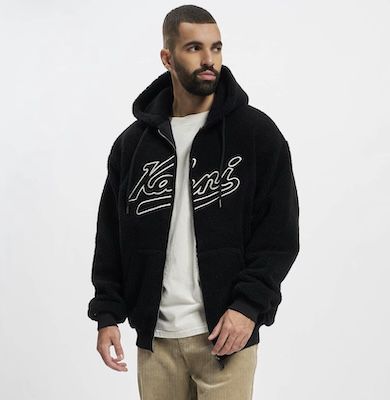 Karl Kani Varsity OS Teddy Zip Hoodie für 33,79€ (statt 65€)