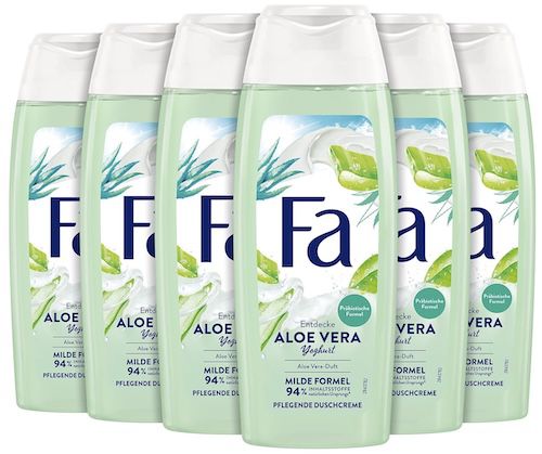 6x 250 ml FA Duschgel Aloe Vera Joghurt ab 4,75€ (statt 7,50€)