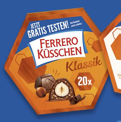 Ferrero Küsschen gratis ausprobieren