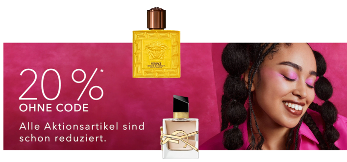 Douglas Single Day: 20% Rabatt auf über 19.000 Artikel