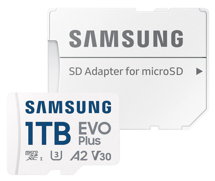 💾Samsung Evo Plus (2024) 160MB/s microSD 1TB für 69€ (statt 80€)