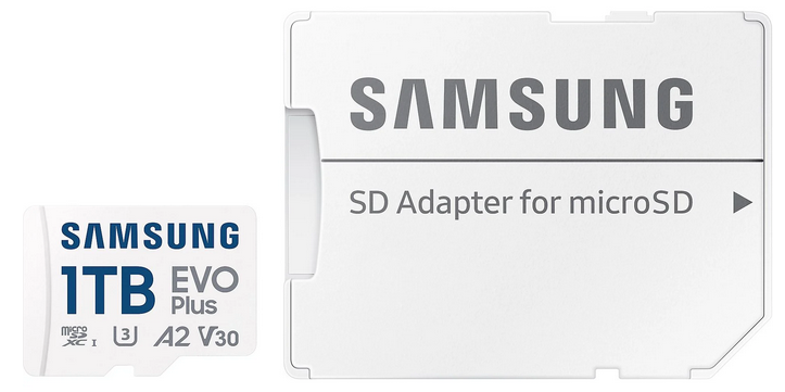 💾Samsung Evo Plus (2024) 160MB/s microSD 1TB für 69€ (statt 80€)