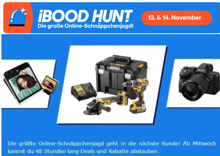 🔥iBOOD Hunt: Restbestände & Schnäppchen im Minutentakt bis Mitternacht