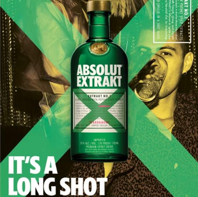 Absolut Vodka Extrakt schwedischer Vodka 35% für 14,39€ (statt 19€)