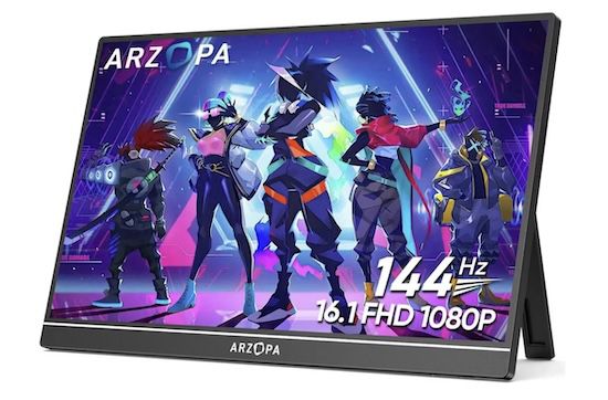 ARZOPA Z1FC tragbarer Gaming Monitor (16,1, 144Hz) für 82,99€ (statt 150€)