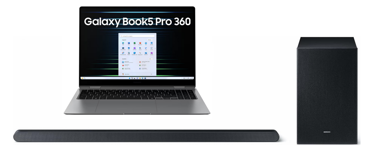 💻Galaxy Book5 Pro 360 i5 Convertible + Samsung HW S710GD Soundbar für 1.614,05 (statt 2.069€)