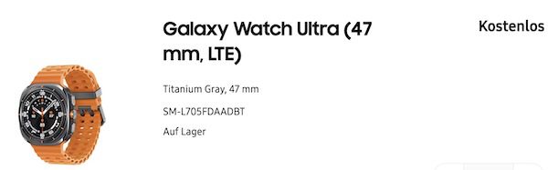 📱 Samsung Galaxy S24 Ultra + ⌚️ Galaxy Watch Ultra ab 1.149€ (statt 1.365€)