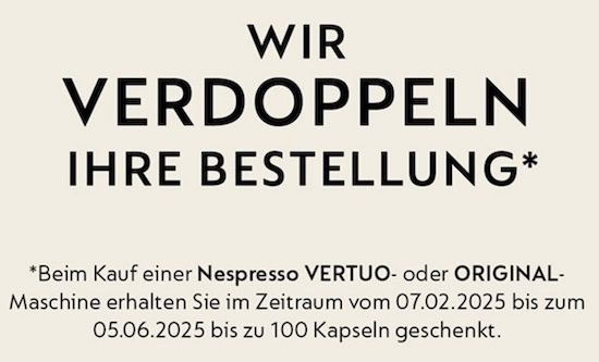 ☕️ Krups XN1108 Nespresso Essenza Mini für 69,30€ (statt 81€) + gratis Kapseln