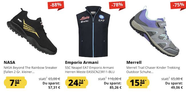 🔥 SportSpar Restgrößen Sale mit bis  97% + 5€ Gutschein ab 60€