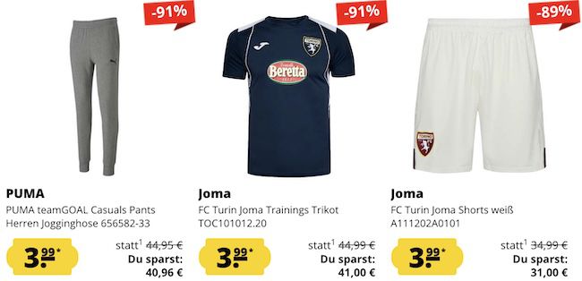 🔥👕 SportSpar Fixpreis Sale   Alle Artikel nur 3,99€ zzgl. VSK + 5€ Gutschein ab 60€