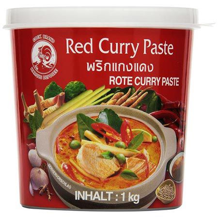 🌶️ 1Kg Cock Rote Currypaste für 6,99€ (statt 10€)