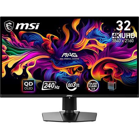 MSI MAG 321UPX QD-OLED 31.5″ 4K UHD Gaming Monitor für 929,99€ (statt 1.092€)