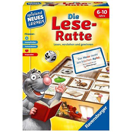 Ravensburger 24956 – Die Lese-Ratte Spiel für 8,99€ (statt 14€)