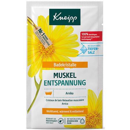 Kneipp Muskel Entspannung Badekristalle, 60g ab 0,60€ (statt 1,30€)