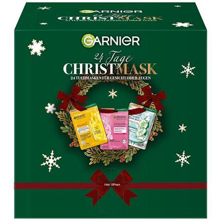 Garnier Tuchmasken Adventskalender mit 24 Masken ab 28,49€ (statt 37€)