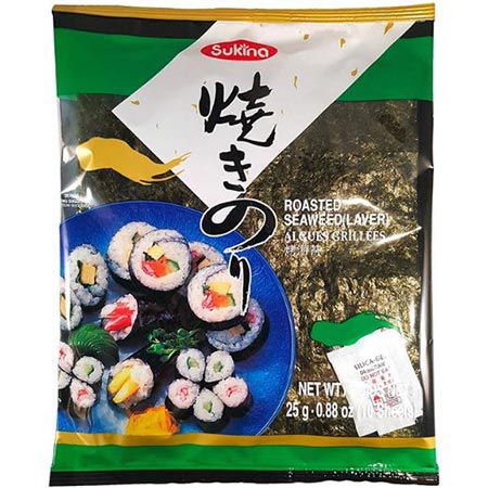 Wang Sukina Gerösteter Seetang für Sushi ab 2,47€ (statt 4€)