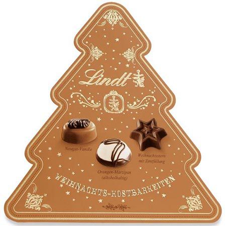 Lindt Weihnachts Pralinés im Tannenbaum, 100g für 6,89€ (statt 12€)