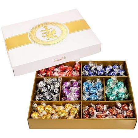 1,563Kg Lindt Lindor Classic Box, ca. 125 Kugeln in 8 Sorten für 31,99€ (statt 43€)