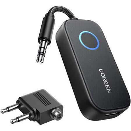 UGREEN Bluetooth 5.2 Extra Dual Adapter, 3,5mm für 24,31€ (statt 32€)