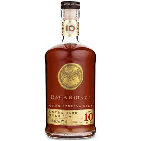 🍹 Bacardi Gran Reserva 10 Jahre alter Premium Caribbean Rum, 0,7L ab 33,24€ (statt 39€)