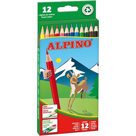 12er Pack Alpino Buntstifte für 1,57€ (statt 4€)