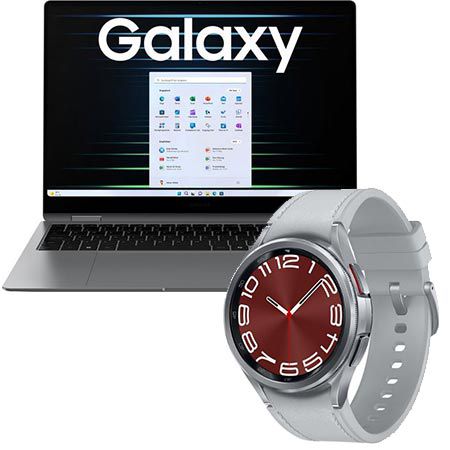 🔥 Galaxy Book5 Pro 360, 16″ + Galaxy Watch6 Classic, 43mm, BT für 1.614€ (statt 1.933€)