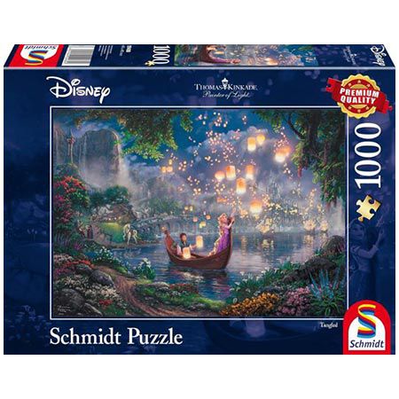 Schmidt Spiele Thomas Kinkade, Rapunzel, 1.000 Teile Puzzle für 8,75€ (statt 12€)