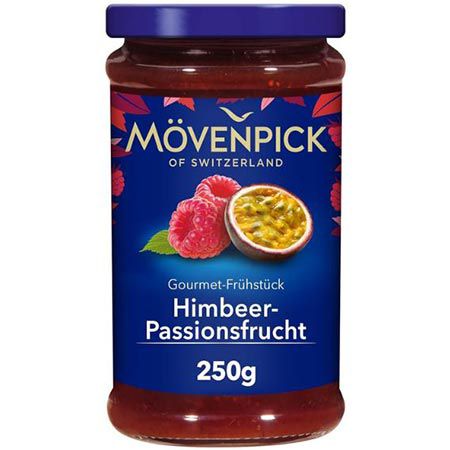 4 x 250g Mövenpick Gourmet Frühstück Himbeer Passionsfrucht für 9,65€ (statt 12€)