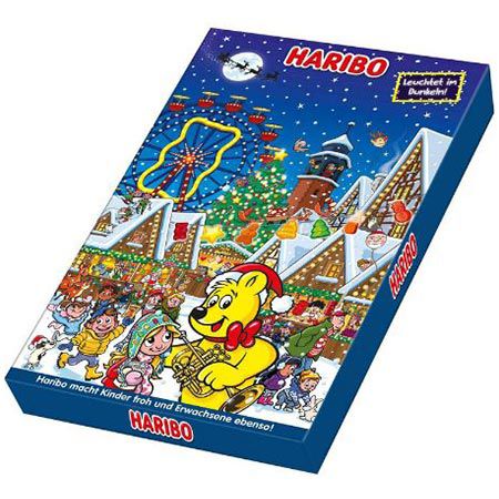 Haribo Weihnachtssüßigkeiten Adventskalender 2024 für 9,99€ (statt 15€)