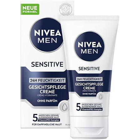 Nivea Men Sensitive Gesichtspflege Creme, 75ml ab 3,99€ (statt 6€)