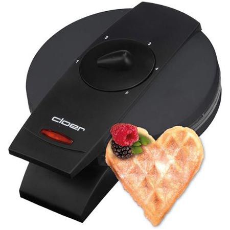 🧇 Cloer 1620 Herz Waffeleisen mit 930 Watt für 24€ (statt 33€)