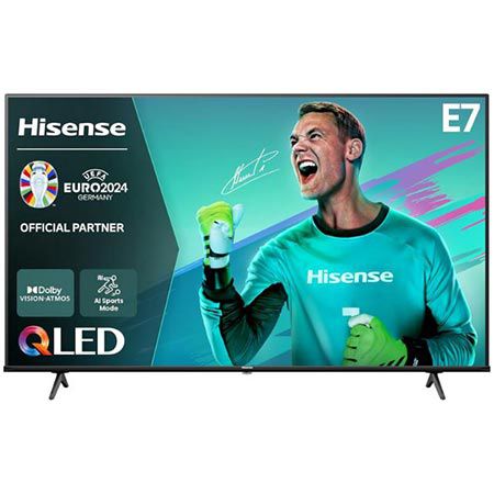 Hisense 65E7NQ 65″ 4K UHD QLED TV mit 60Hz + HDR10+ für 449€ (statt 534€)