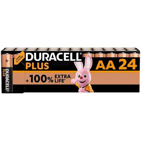 24er Pack Duracell Plus AA Batterien für 13,49€ (statt 17€)