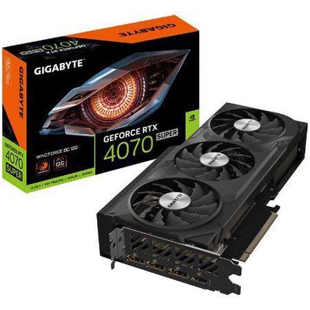 Gigabyte GeForce RTX 4070 Super Windforce OC 12G für 584,49€ (statt 625€)