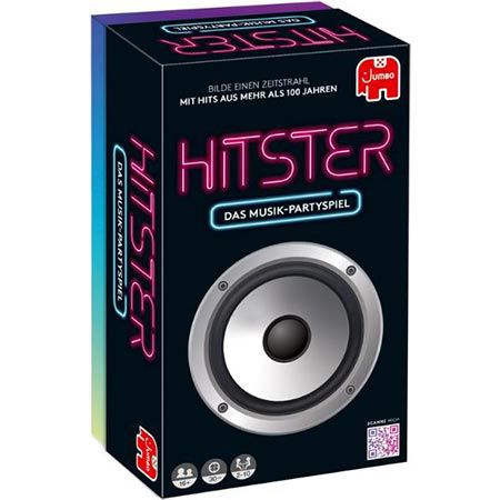 Jumbo Spiele Hitster Original, Party- & Kartenspiel für 18,99€ (statt 24€)