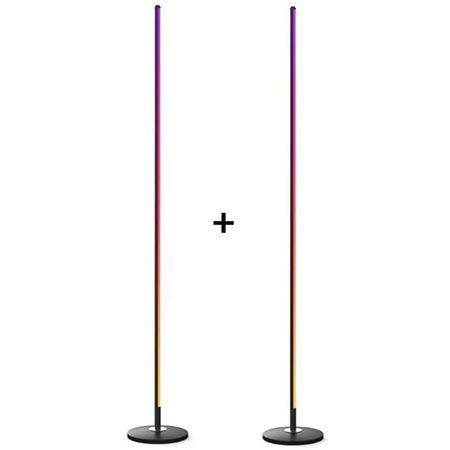 2er Set Govee RGBICW Smart Corner Floor Lamp für 99,95€ (statt 140€)