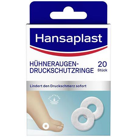 🐔👀 20er Pack Hansaplast Hühneraugenringe-Pflaster ab 1,59€ (statt 3€)