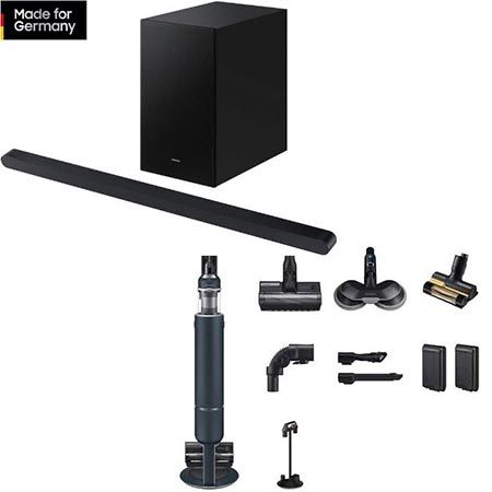 Samsung Bespoke Jet Plus Staubsauger + HW S710GD Soundbar Set für 787,55€ (statt 1.094€)