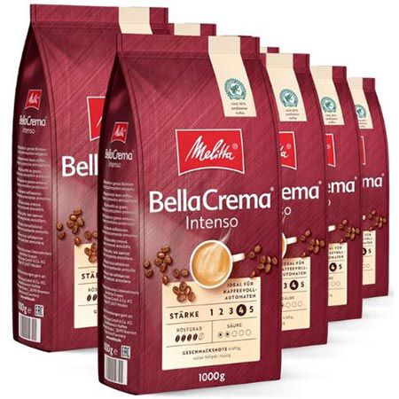 🫘 8Kg (!) Melitta BellaCrema Intenso Ganze Kaffee Bohnen für 88,33€ (statt 104€)