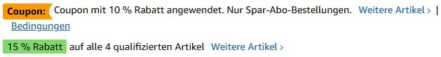 4x by Amazon Linseneintopf mit Schweinefleisch, 800g ab 6,33€ (statt 8€)