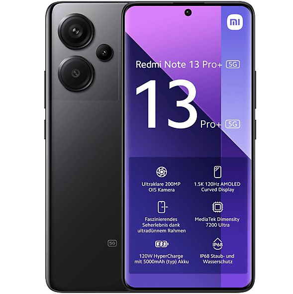 Xiaomi Redmi Note 13 Pro+ & 20GB Vodafone Flat für 19,99€ mtl. + Xiaomi Akku Staubsaguer