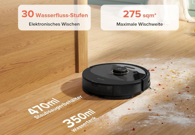 roborock Q8 Max Saugroboter mit 5500Pa für 219,99€ (statt 300€)