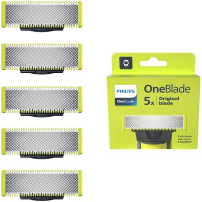 5er Pack Philips OneBlade QP250/50 für 34,99€ (statt 43€)