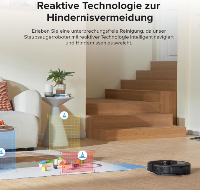 roborock Q8 Max+ Saugroboter mit Absaugstation für 319,99€ (statt 436€)