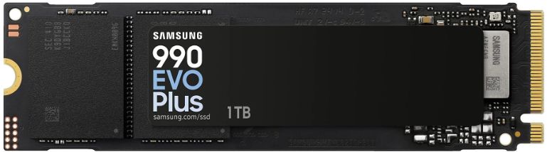 Samsung 990 EVO Plus NVMe SSD mit 1 TB ab 59,99€ (statt 77€)