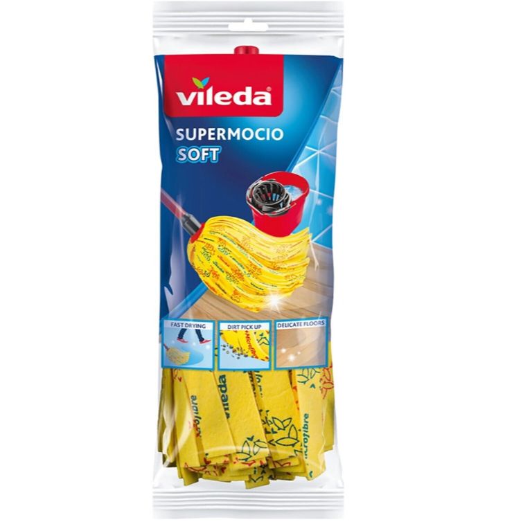 Vileda SuperMocio Soft Ersatzmop für 1,60€ (statt 6€)