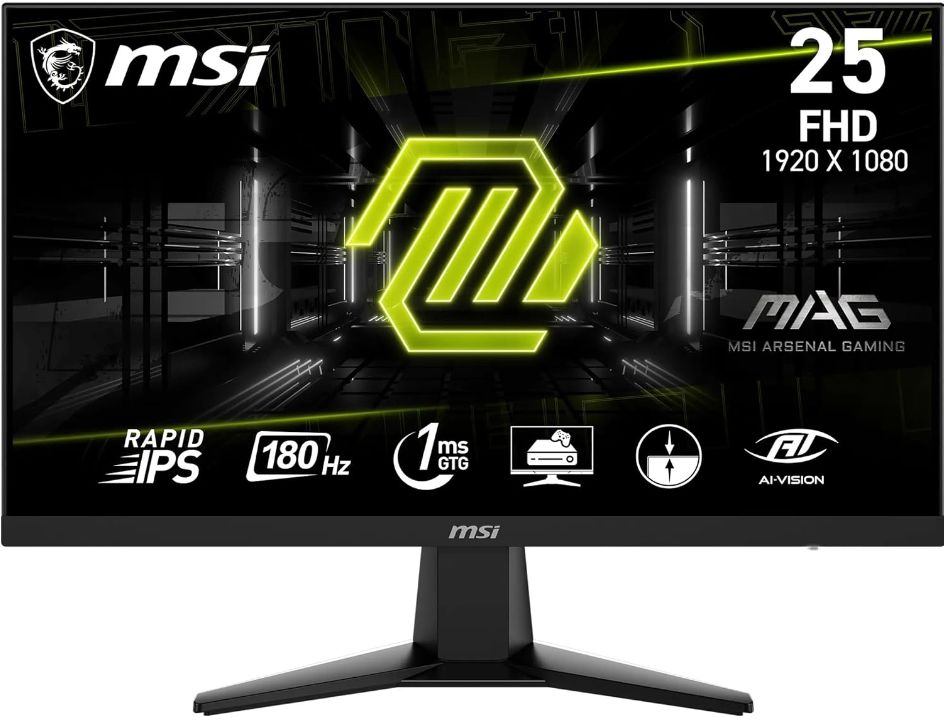 MSI MAG 256F 24,5 Zoll 180Hz FHD Gaming Monitor für 99,99€ (statt 120€)